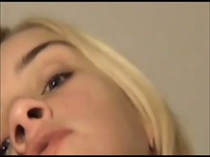 Amateur blonde ass to mouth