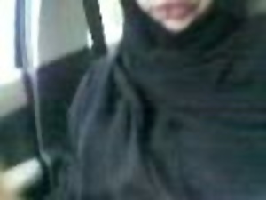 Loubna Pute Kahba Hijab Suce En Voiture Casablanca Maroc