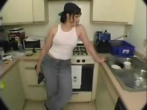 Caroline is a sexy plumber