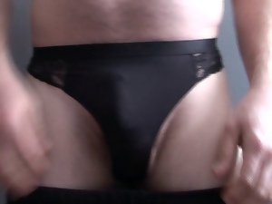 Black Thong Panties