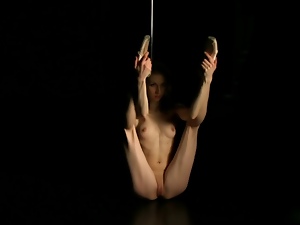 Flexible Ballerina Annett & Naked Photo Shoot - 1