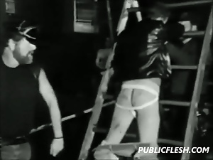 Classic Gay Bondage Ass Whipping