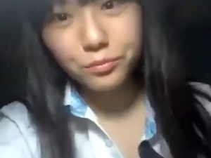 Attractive Korean girl&#039;s amateur self video