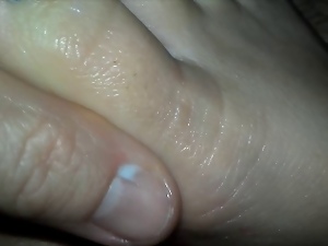 Close up, Foot fetish, Massage, Toes