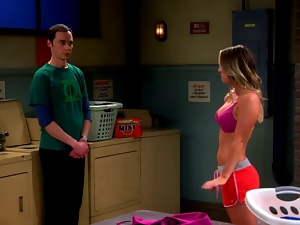 Kaley Cuoco - Penny in Big Bang Theory S7E11 - Laundry Night