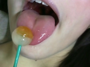 Wish I Was A Lollipop - Tongue Fetish