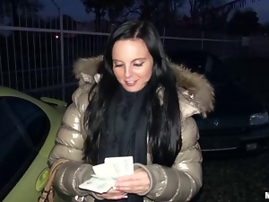 Tereza accepts cash for public sex