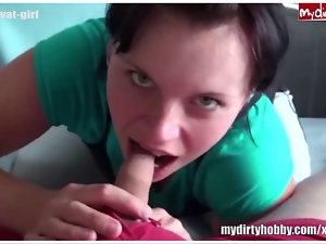 This girl really loves blowjobs!!