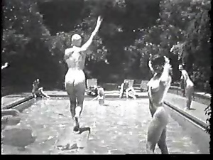 Women at a Swimming Pool