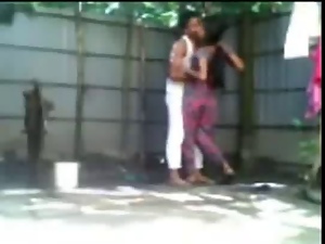 Young Shameless Bengali Couple Doing Open Air Fucking