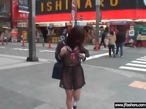 Asian Girl Expose Sexy Body In Public video-30