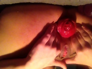 Prolapsing her vixen holes and banging her rose