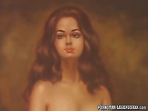 Young hot pornstar Sophia Ferrari strapon fucked by lesbian